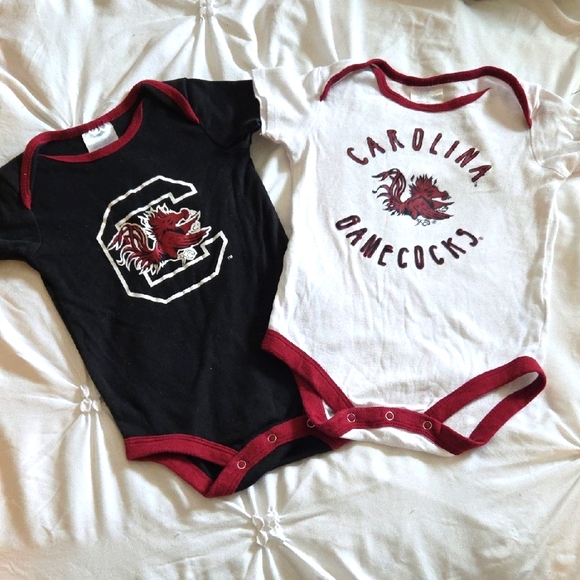 Gamecocks Baby Onesies Set - Picture 1 of 1